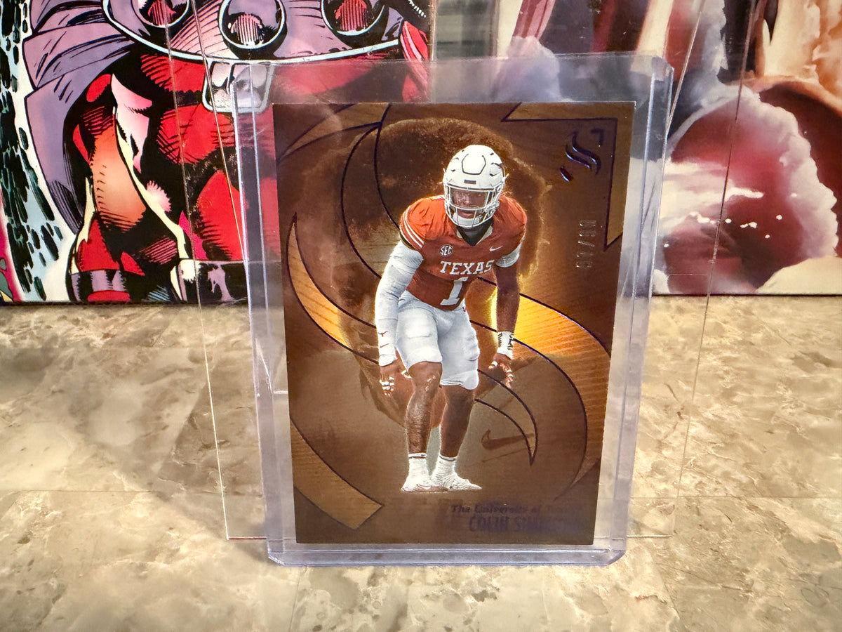 Colin Simmons 2025 Panini Silhouette Football Base Blue /99 #30