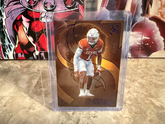 Colin Simmons 2025 Panini Silhouette Football Base Blue /99 #30