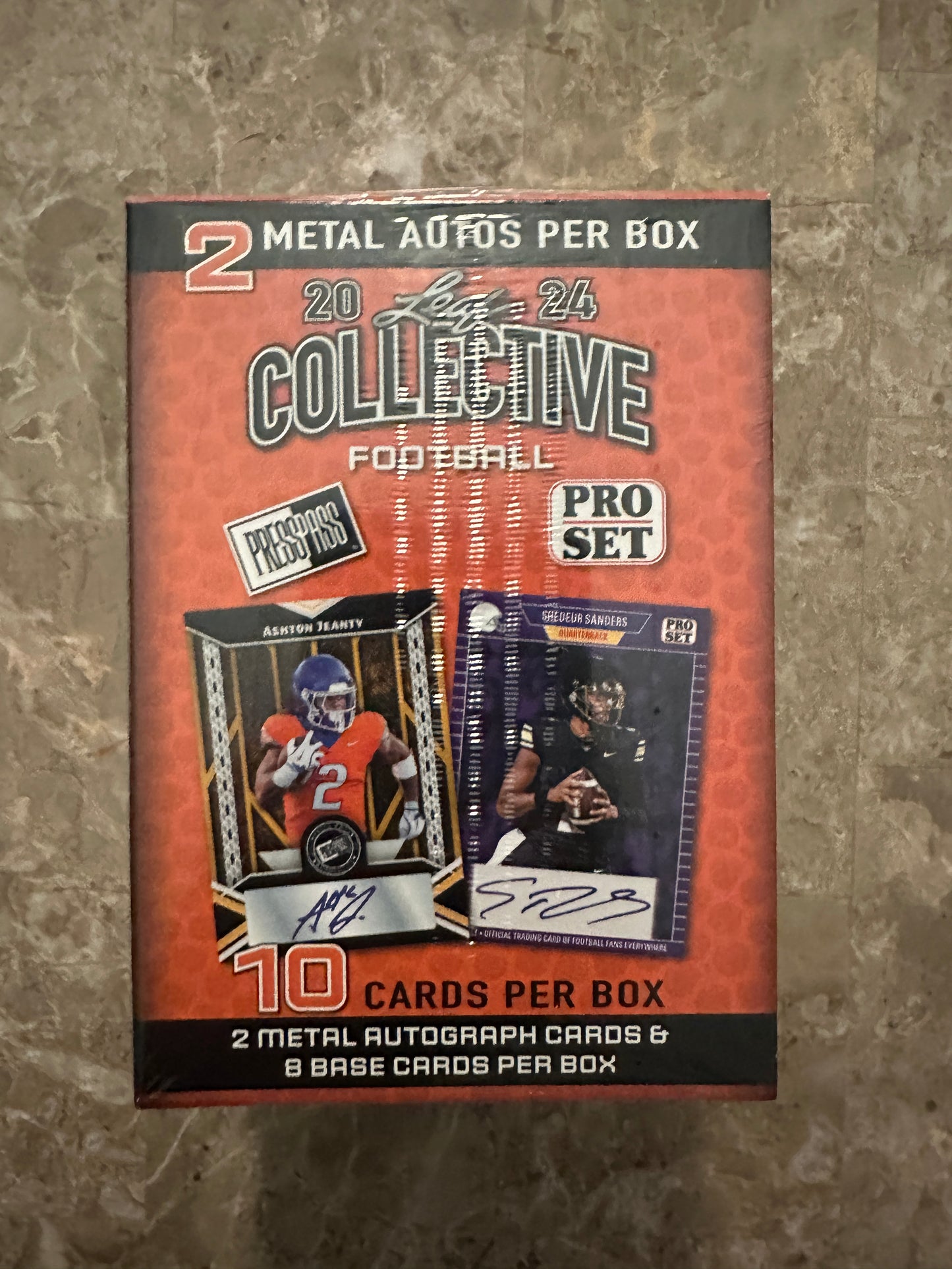 2024 Leaf Collective Football Blaster Box - 2 Autos - Shadeur Sanders