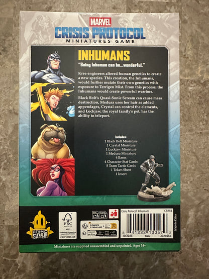 Marvel Crisis Protocol: Inhumans Affiliation Pack
