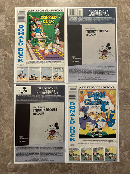Uncle Scrooge Adventures #1-21 Higher Grade (Gladstone 1987)