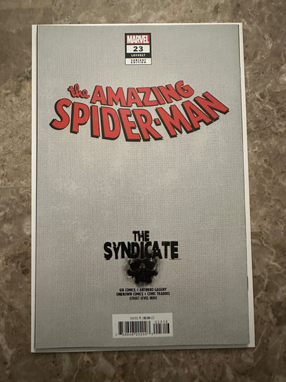 Amazing Spider-Man #23 616/Unknown Exclusive (Marvel 2023) - Da Silva Cover