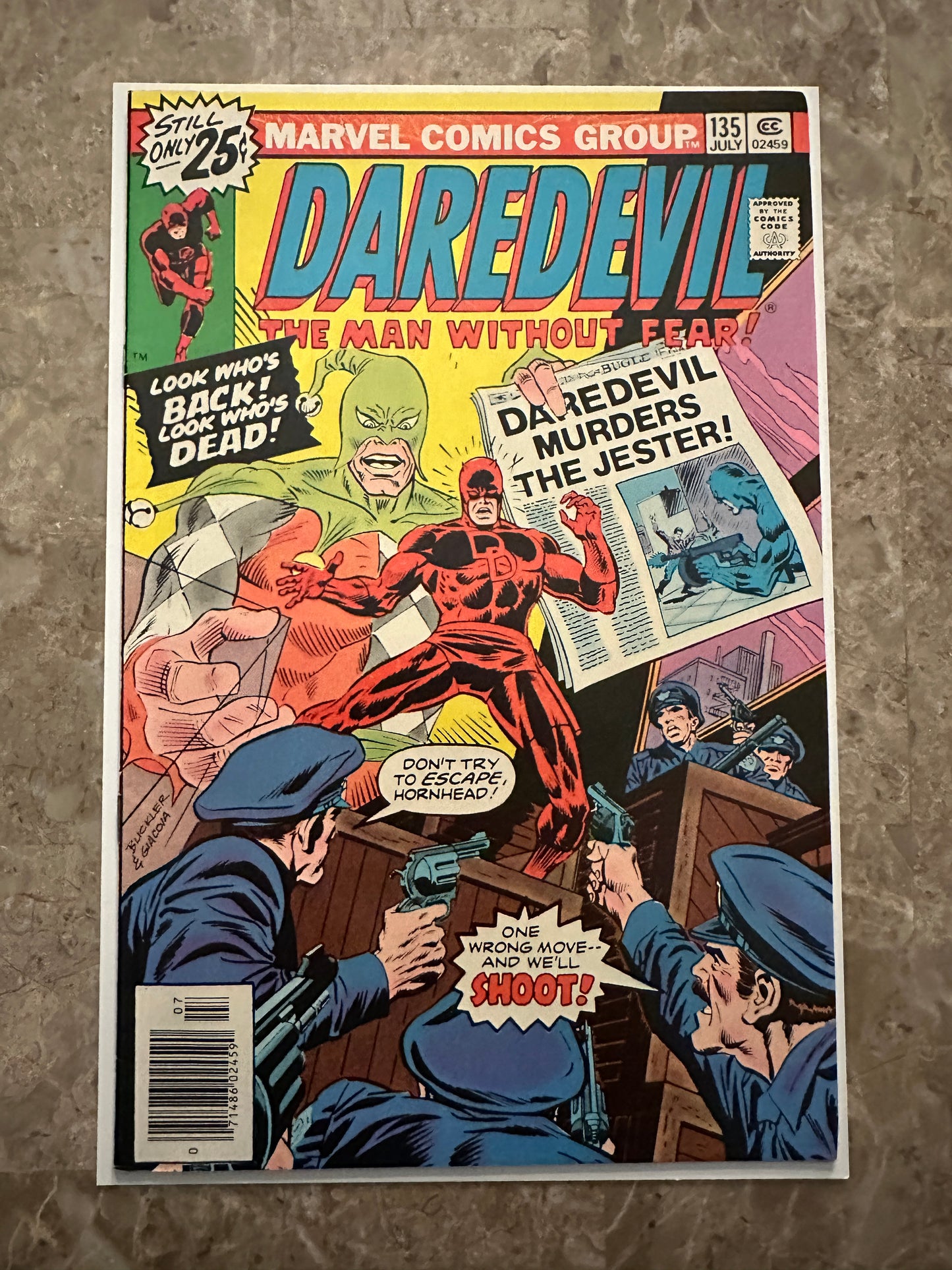 Daredevil #135 FN/VF 7.0 (1976 Marvel)