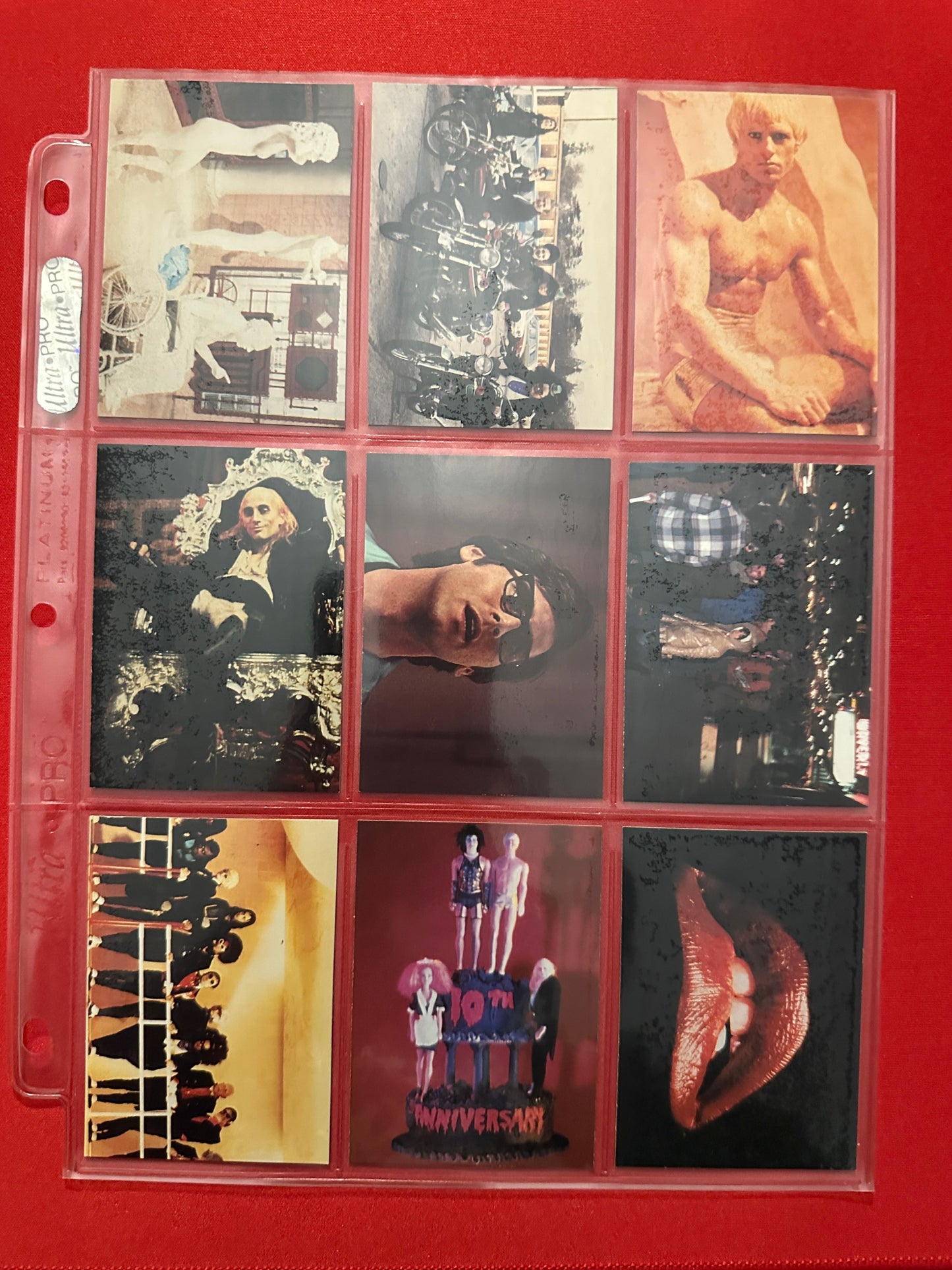 1995 Rocky Horror Picture Show Trading Card Set (90 cards)