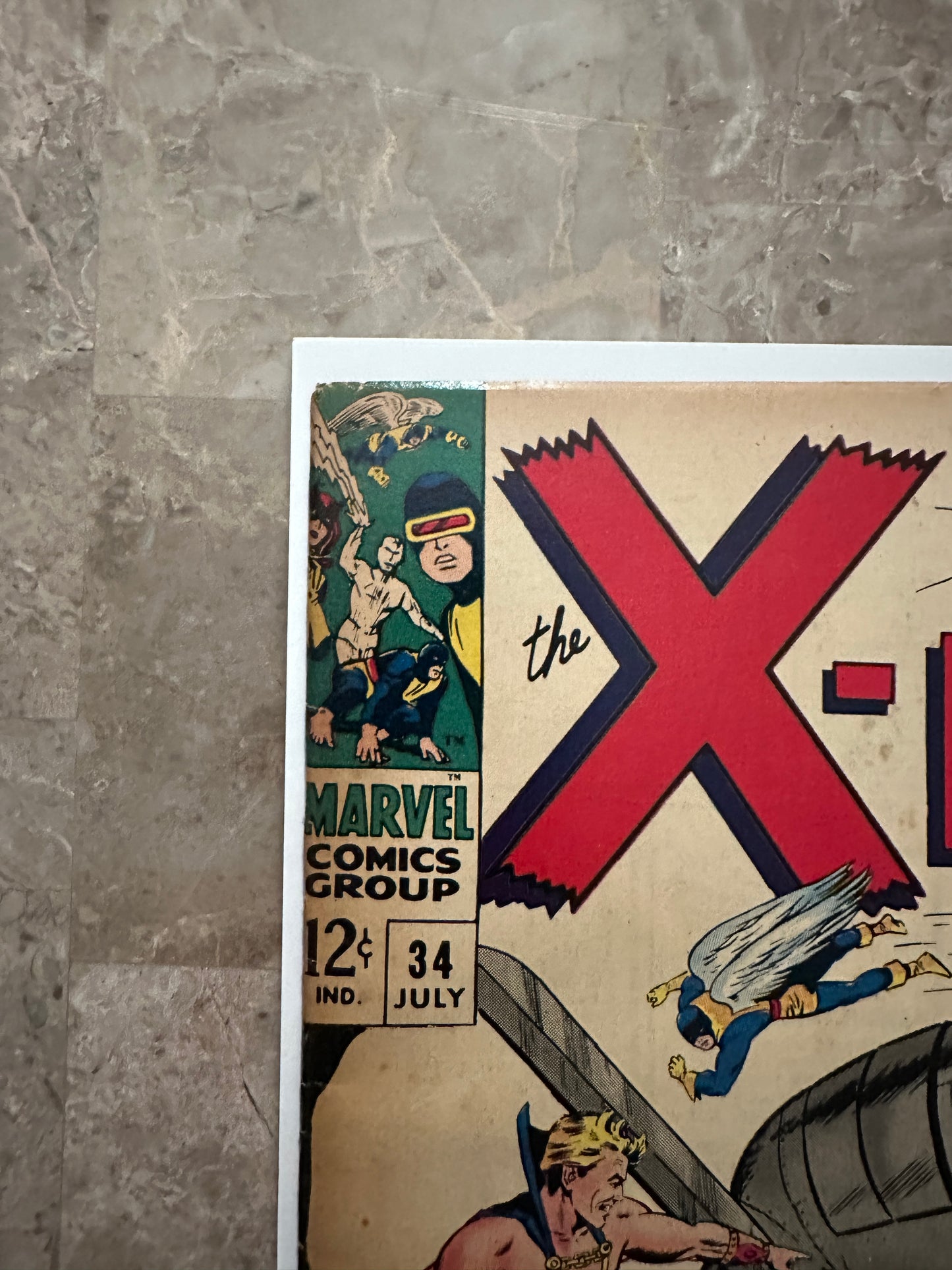 X-Men #34 FN 6.0 (1967 Marvel Comics) - High Grade w/ tanning