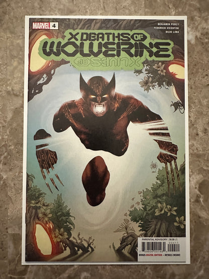 X Deaths of Wolverine #1-5 Full Set (Marvel 2022)