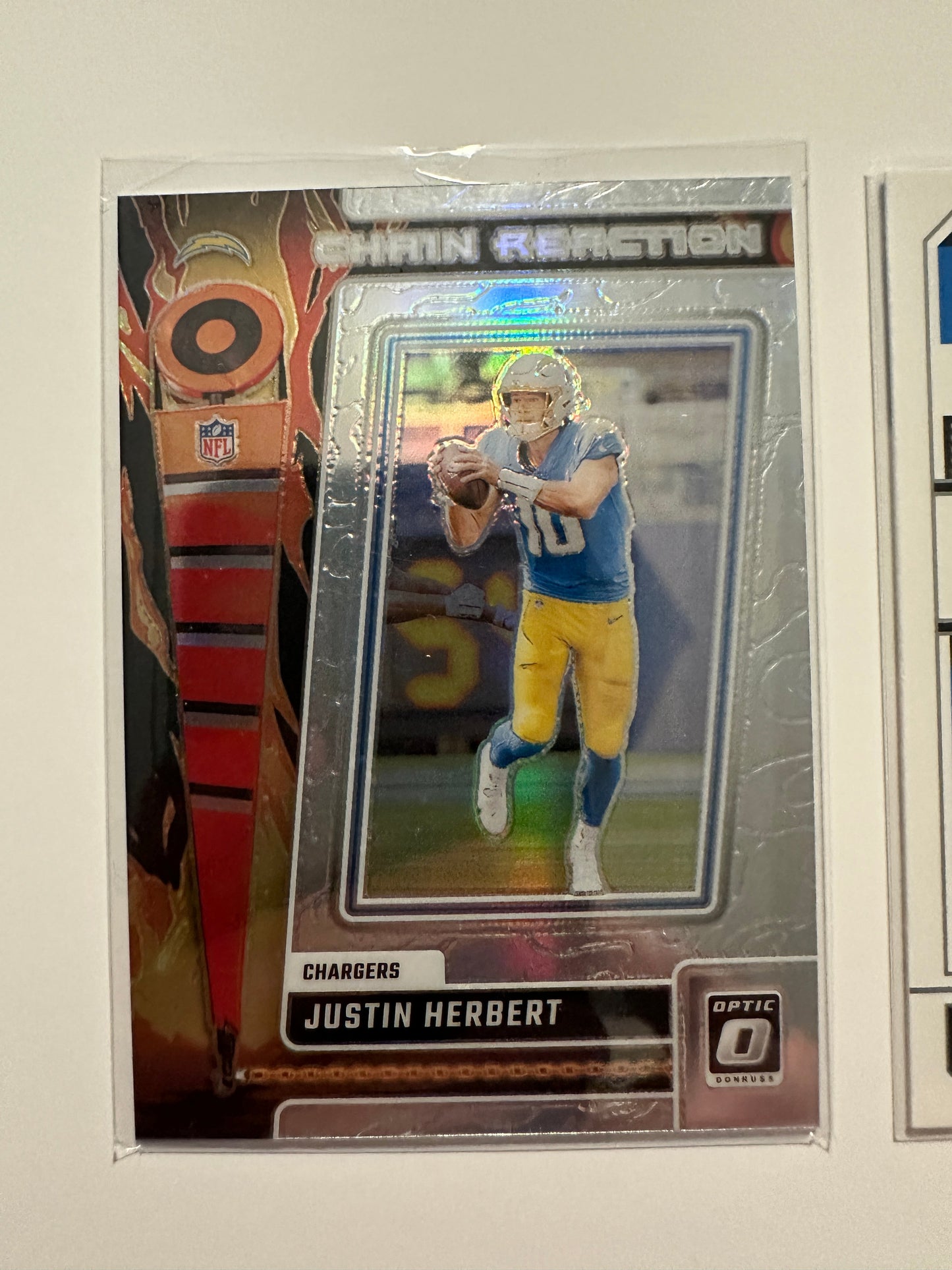 2023 Justin Herbert Card Lot - Prizmatic/Hype/Optic (2023 Panini)