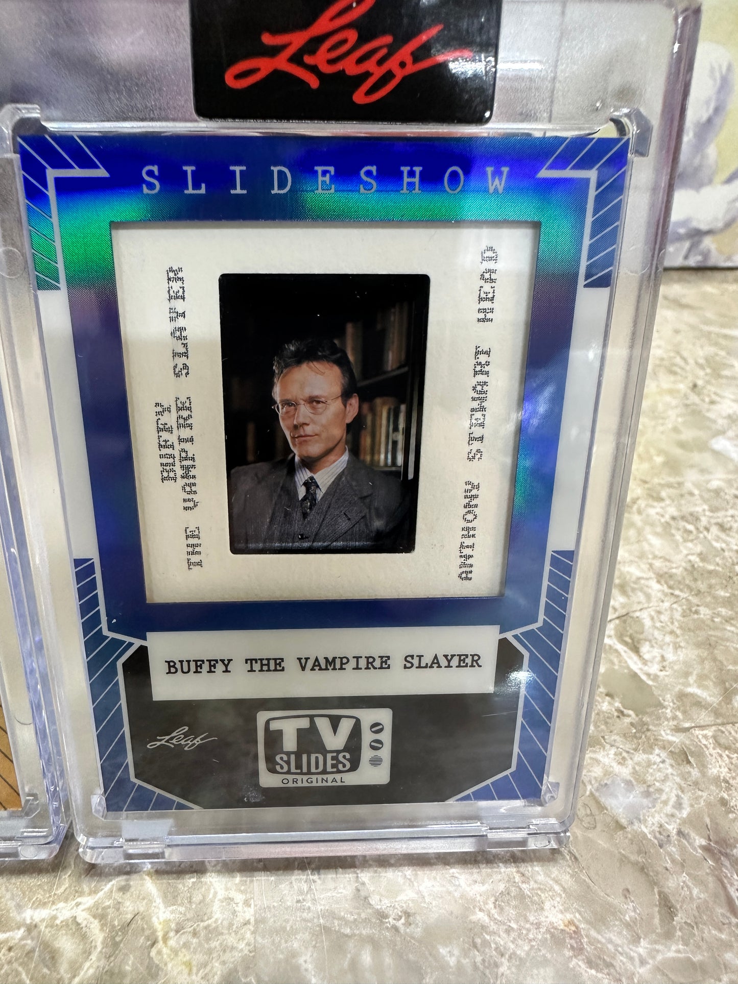 2026 Leaf Slideshow BUFFY THE VAMPIRE SLAYER Metal /25 ANGEL Giles Xander LOT