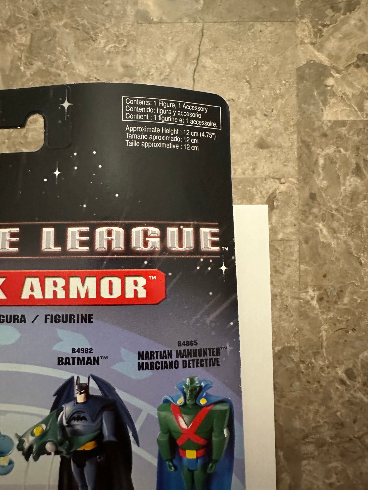 Justice League Animated Martian Manhunter Attack Armor (Kenner) - New Sealed