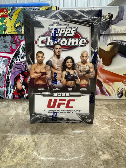 Topps Chrome UFC Hobby Box (2026)