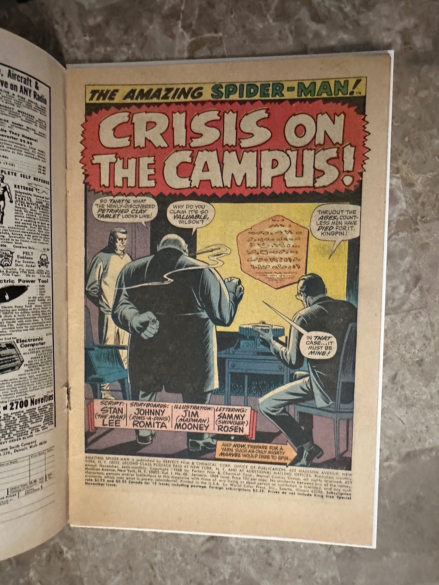 Amazing Spider-Man #68 VG- 3.5 (Marvel Comics 1969)