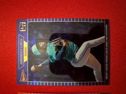 2026 Pro Set Jurrangelo Cijntje 1989 Lazer Auto 1/1 & Purple Prismatic 7/7 Lot