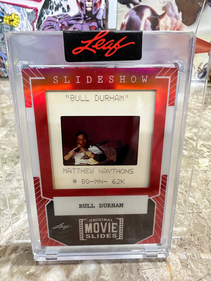 2026 Leaf Slideshow BULL DURHAM Original Movie Slide KEVIN COSTNER 1988 Orion