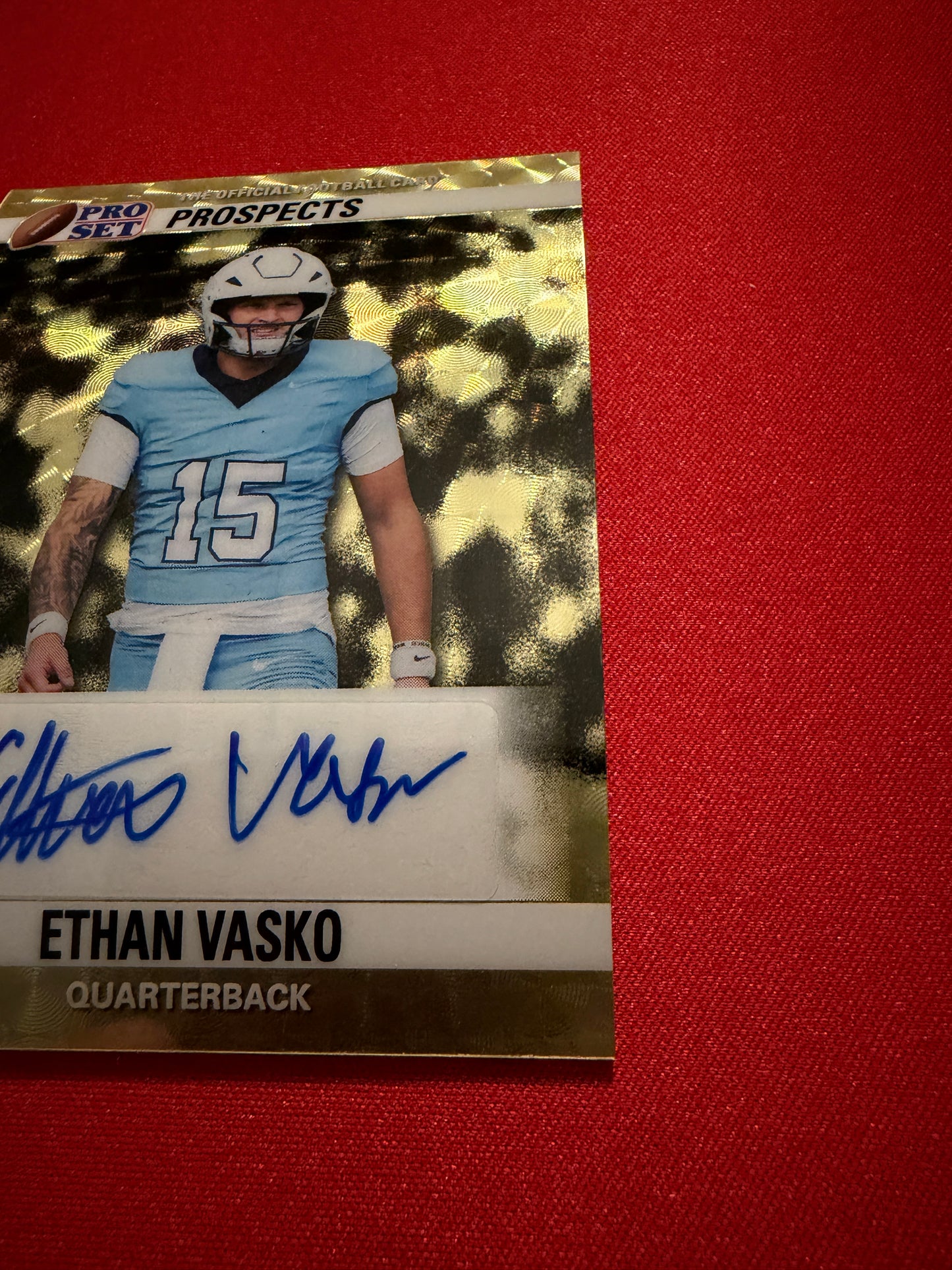 2026 Leaf Pro Set Metal Ethan Vasko 1990 Auto Gold Super Prismatic 1/1