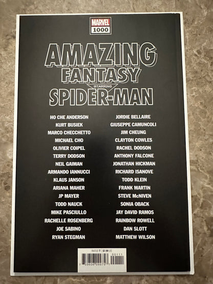 Amazing Fantasy #1000 VF/NM 9.0 (2022 Marvel)