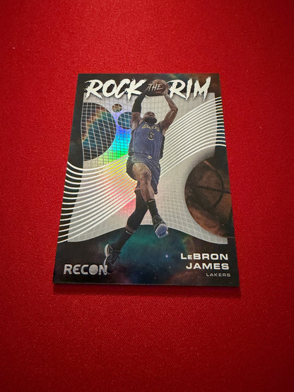 LeBron James 2022-23 Panini Recon Rock The Rim #1