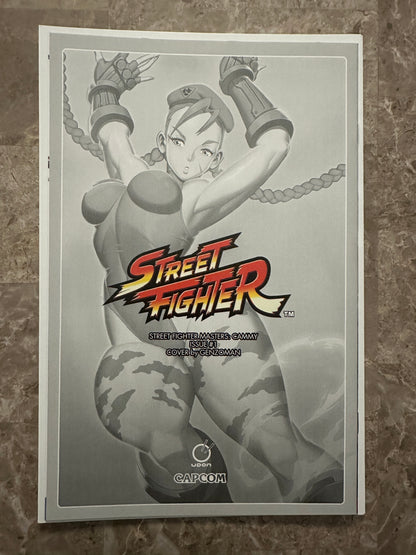 Street Fighter Master Cammy #1 Cover A + Blank NM (2023 Udon)