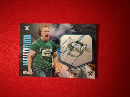 Sheamus 2026 Topps Exalted WWE Insignia Ink On-Card Auto /99