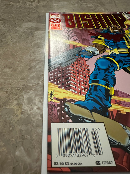 Bishop #1-4 Newsstand High Grade Full Set (1994 Marvel)