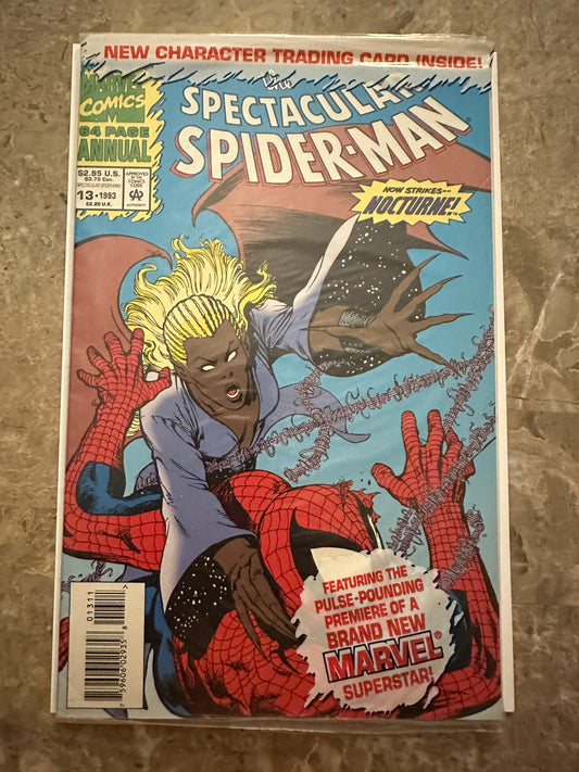 Spectacular Spider-Man #13 Polybagged w/ card (Marvel 1993) - Sealed