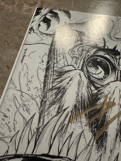 Venom #27 Unknown Comics Sketch Signed Donnie Cates NM+ 9.6 (Marvel 2020)