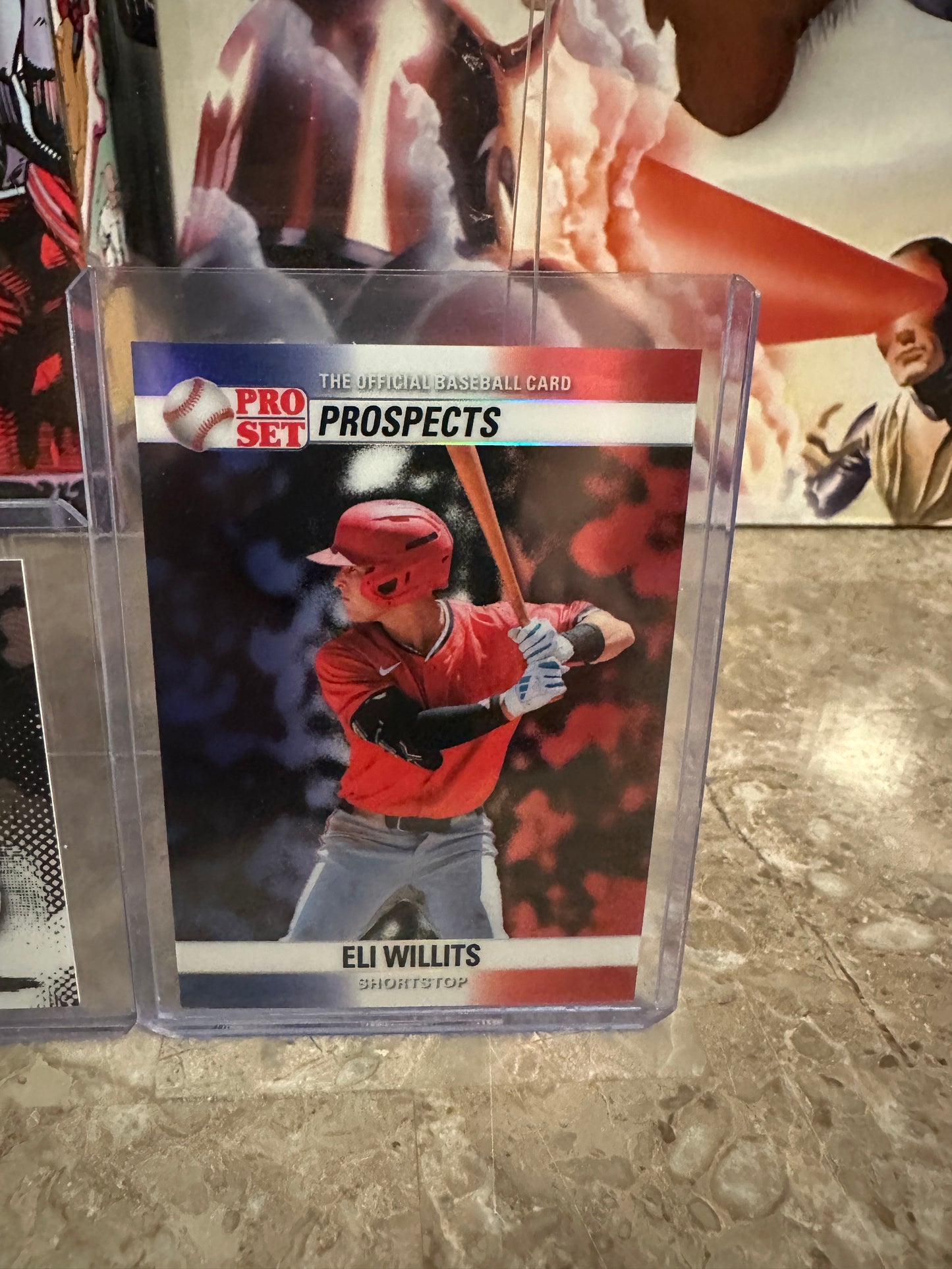 Eli Willits 2026 Pro Set Metal /2 Frenetic, /3 Green AUTO & /6 Lazer Lot - Nats