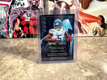 2026 Leaf Optichrome Kewan Lacy Raise The Bar Auto Purple Shimmer /7 Ole Miss