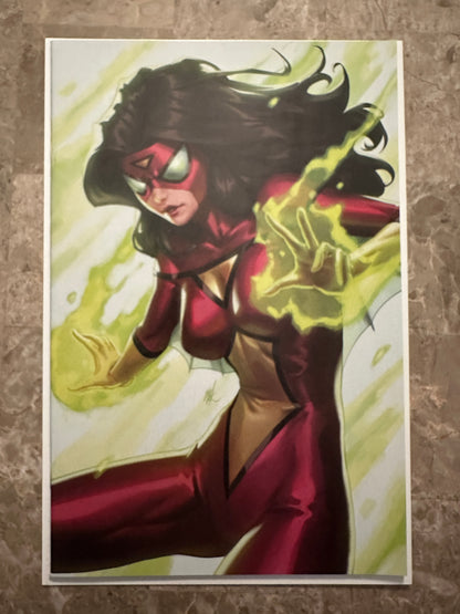 Spider-Woman #1 Limited 1:100 NM+ 9.6-9.8 (Marvel 2024) - Ejikure Virgin