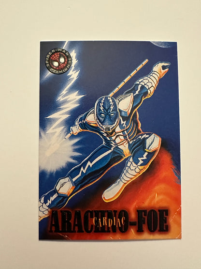 Cardiac #7 (1996 Marvel Fleer Spider-Man Premium) - Higher grade