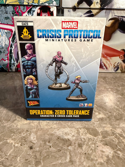 🤖 Marvel: Crisis Protocol – Operation: Zero Tolerance Character & Crisis Card Pack