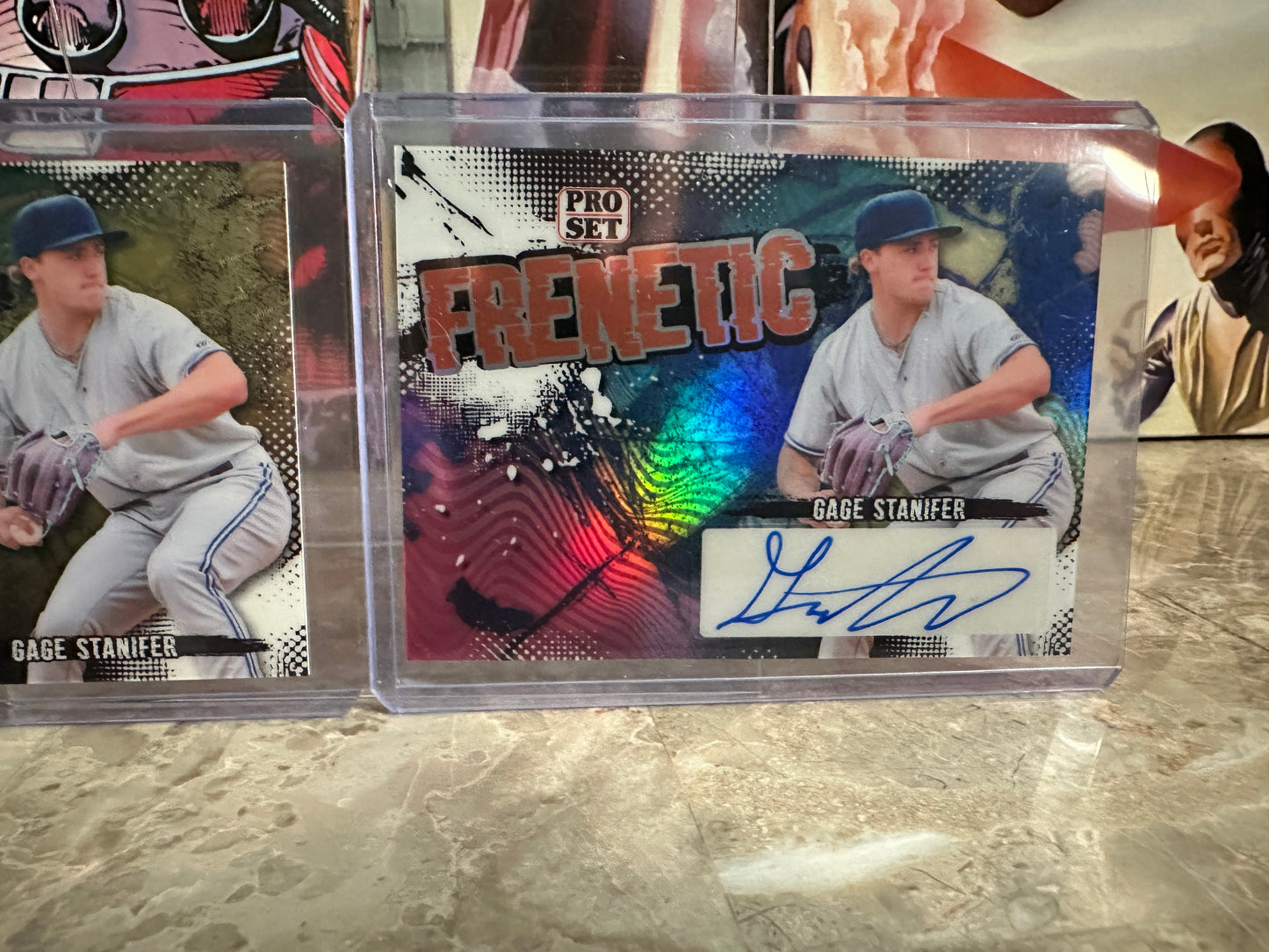 Gage Stanifer 2026 Leaf Pro Set Frenetic 1/1 Super Gold & Blue AUTO /10 LOT