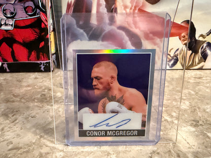 Conor McGregor 2026 Leaf Metal Ring Kings 1948 Auto Purple /7