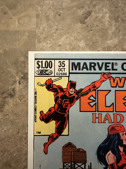 What If... #35 Newsstand VF- 7.5 (1982 Marvel)