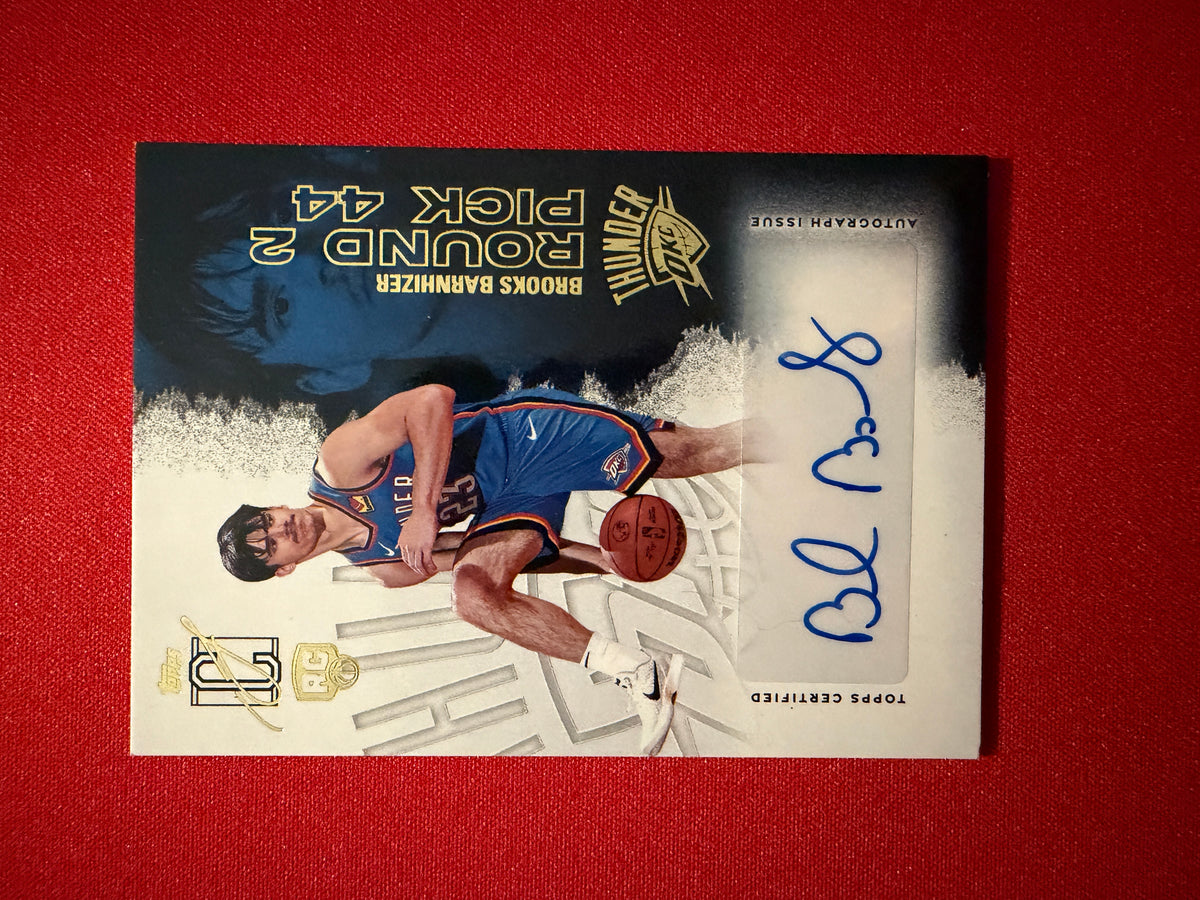 2025-26 Topps Signature Class Brooks Barnhizer Rookie RC Auto #RCA-BB