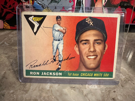 1955 Topps RON JACKSON #66 Rookie Card RC - Chicago White Sox - Vintage