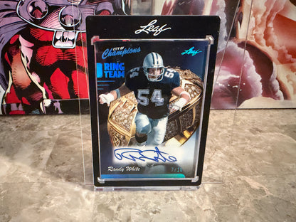 Randy White 2026 Leaf City of Champions Ring Team Auto Platinum /10