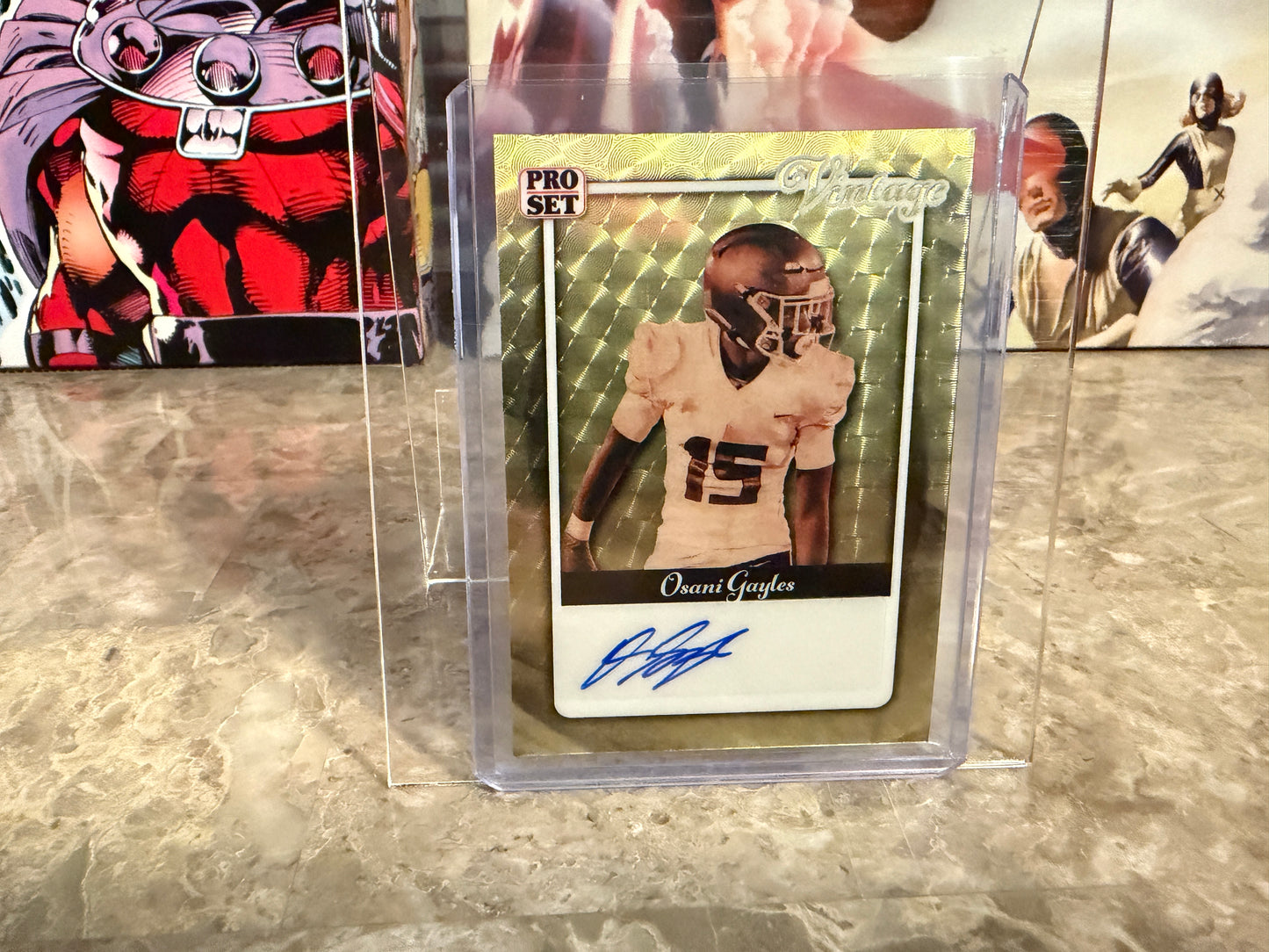 2026 Leaf Pro Set Metal Osani Gayles Vintage Auto Super Gold 1/1