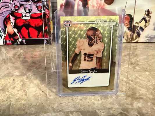 2026 Leaf Pro Set Metal Osani Gayles Vintage Auto Super Gold 1/1