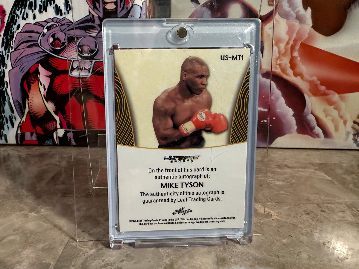 Mike Tyson 2026 Leaf Ultimate Sports Ultimate Signatures Auto Bronze /25