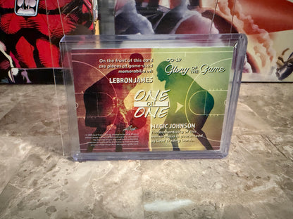 Magic LeBron 2025 Leaf Glory of the Game One on One Game-Used Patch /12