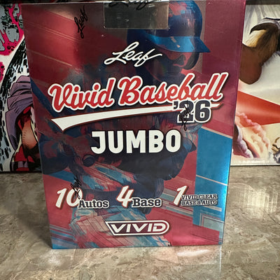 2026 Leaf Vivid Baseball Jumbo Hobby Box