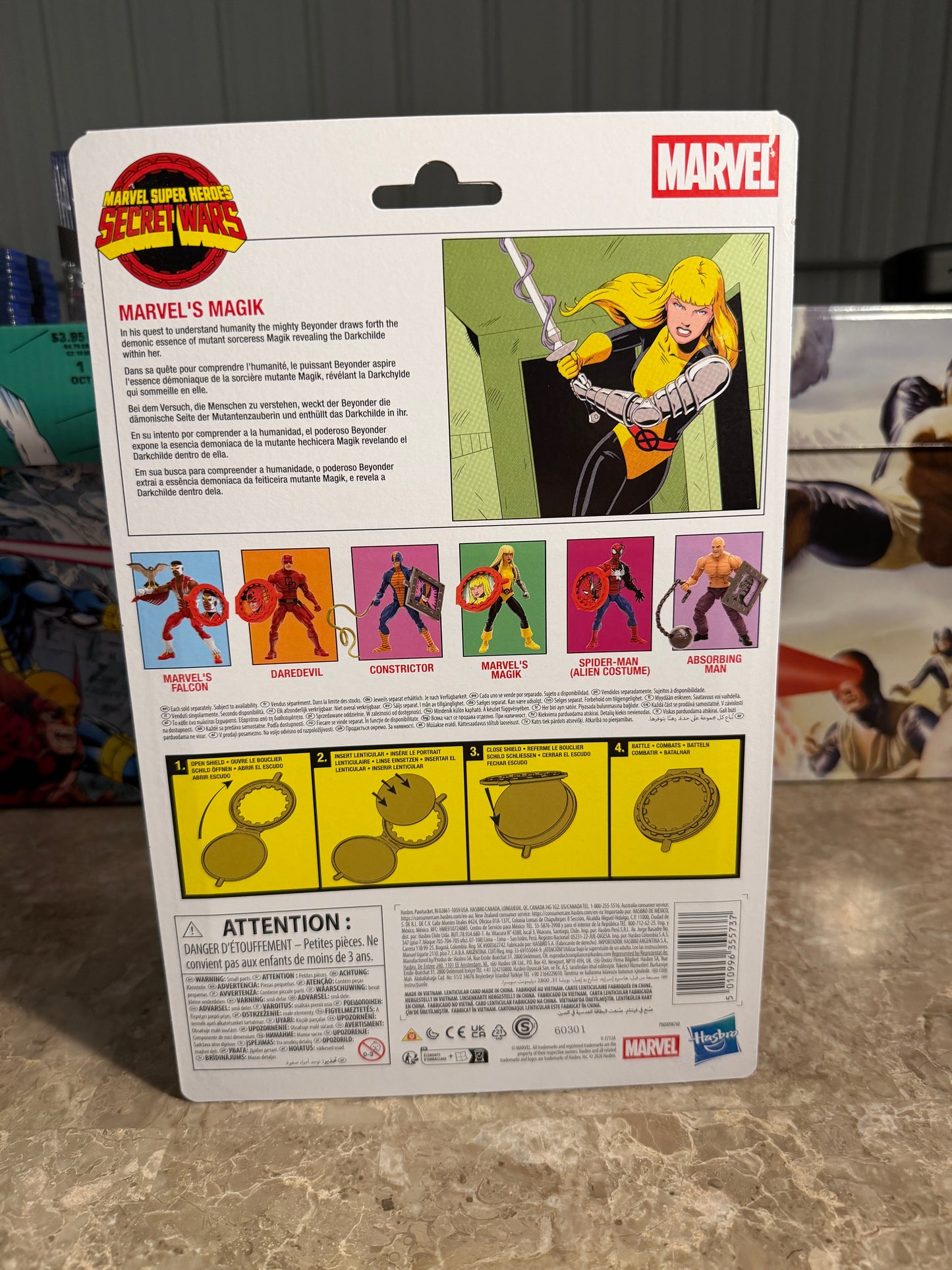 🛡️ Marvel Legends Series – Marvel Comics Beyond Secret Wars 40th Anniversary Full Wave Set (6 Figures)