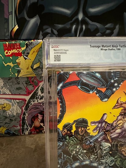 Teenage Mutant Ninja Turtles #7 CGC 9.6 WP (1986 Mirage)