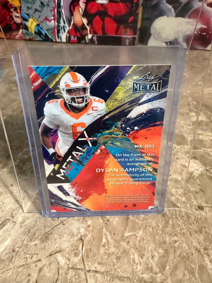 2026 Leaf Metal Dylan Sampson Auto Metal X Black Shimmer 1/1