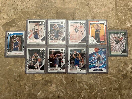 2024 Panini Donruss Basketball Denver Nuggets Team Set (10 cards)