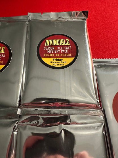 Invincible Season 1 Keepsake Orlando MegaCon 5 Mystery Pack Bundle (March 2026)