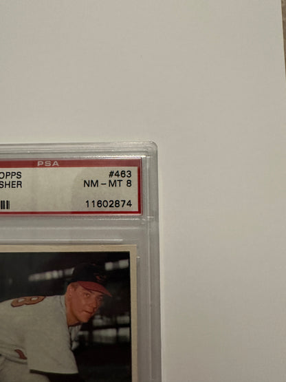 Jack Fisher #463 PSA Graded NM-MT 8 (1961 Topps)