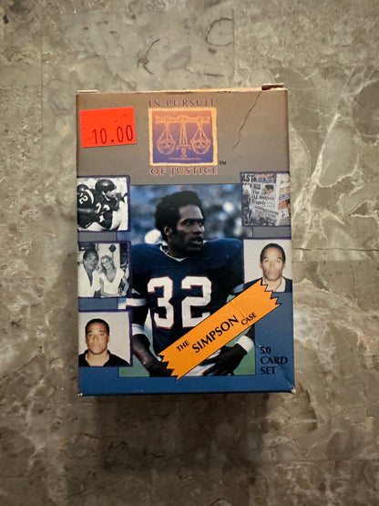 In Pursuit of Justice - The OJ SImpson Case - #1-50 Full Set (1994)