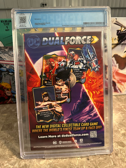 Batman/Superman World's Finest #19 CBCS/CGC 9.6 WP (1966) - Cage Cover