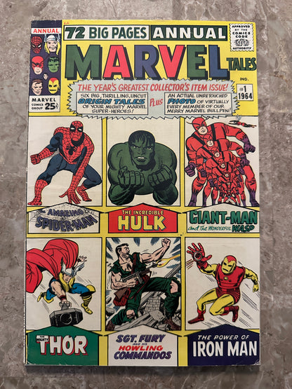 Marvel Tales #1 FN 6.0 (1964 Marvel) - Strong Copy